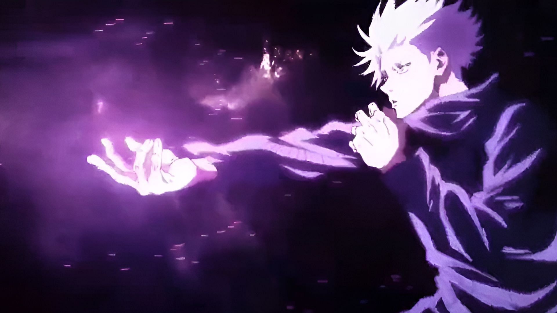 Gojo’s Hollow Purple (Image via Mappa Studio)